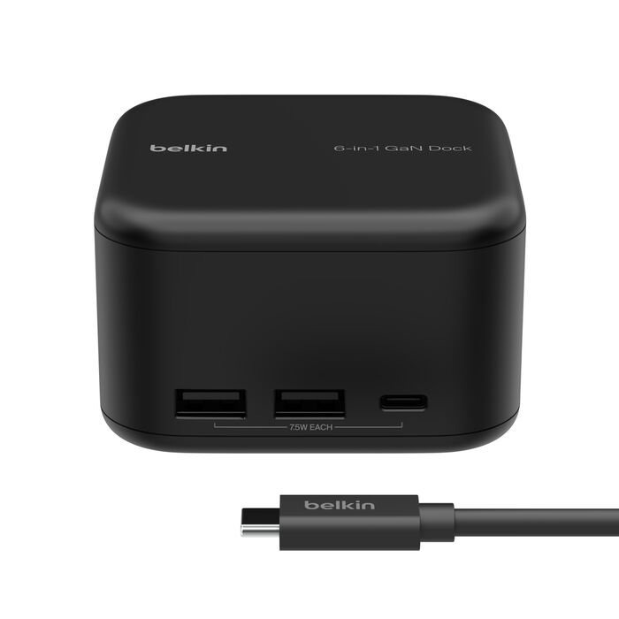 벨킨 6in1 코어 GaN 독 130W 공식 이미지
