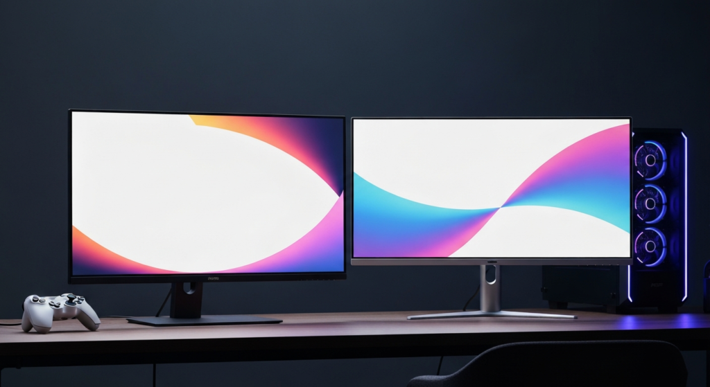 LG 32GS95UE vs 삼성 오디세이 OLED G8 32 비교, PC·콘솔 기준